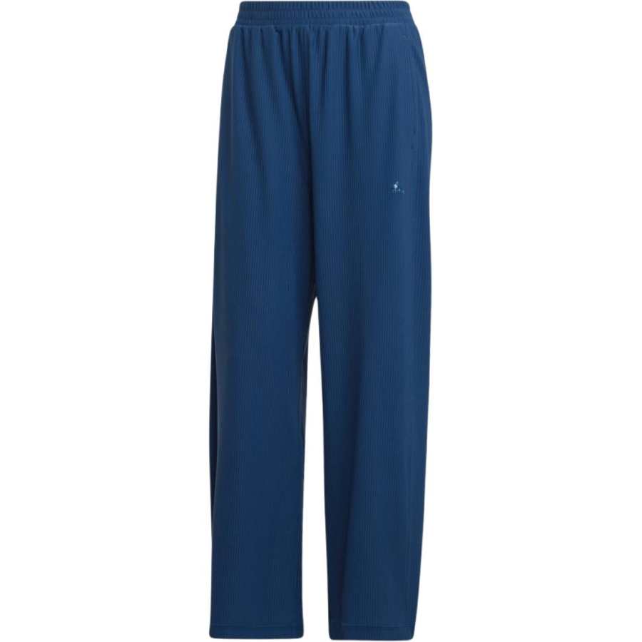 Adidas Adidas Casual Pants Women's Sea Blue Moderate Wide Leg Pants