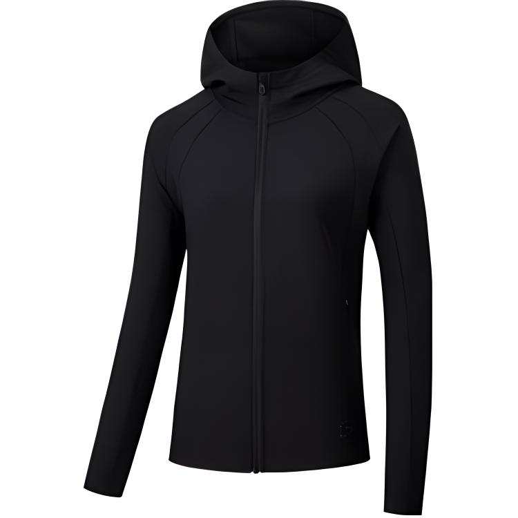 361° Running Collection Trench Coat Women's Super Black
