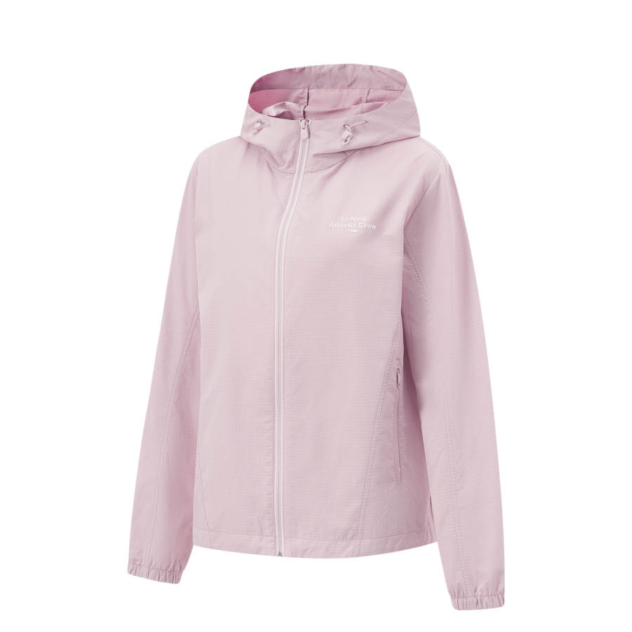 Li-Ning Li Ning Lotus Leaf Trench Coat Women's Galalith Pink