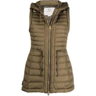 WOOLRICH Vest Women's Olive Green