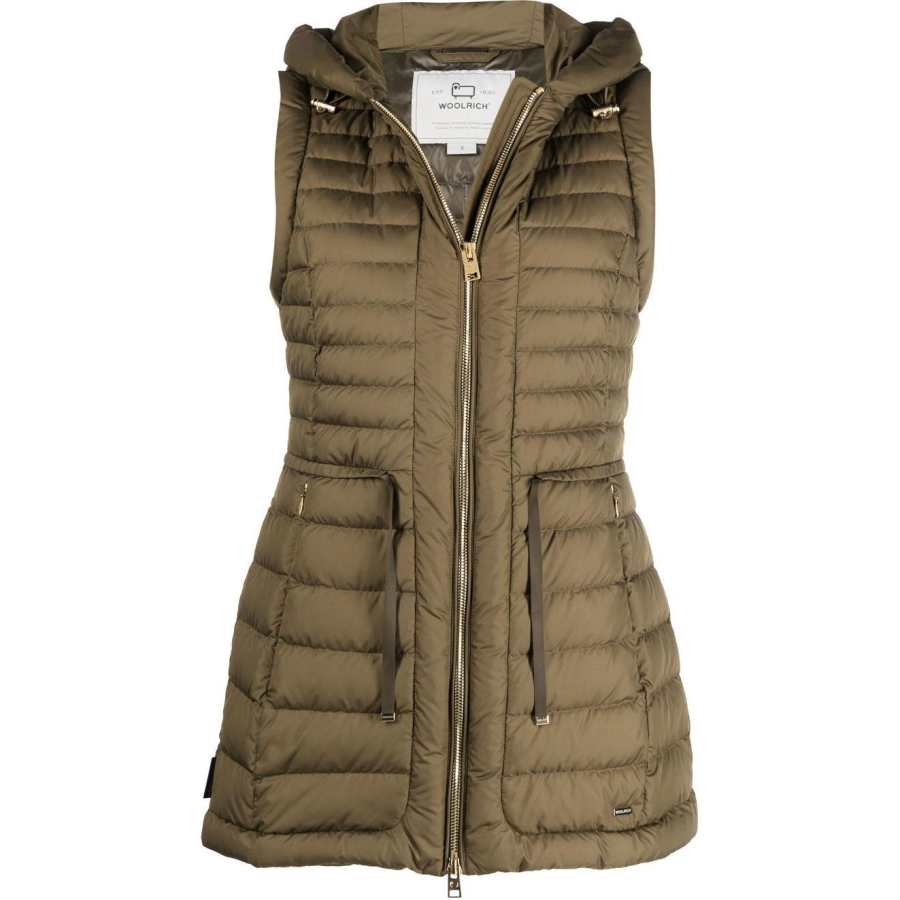 WOOLRICH Vest Women's Olive Green