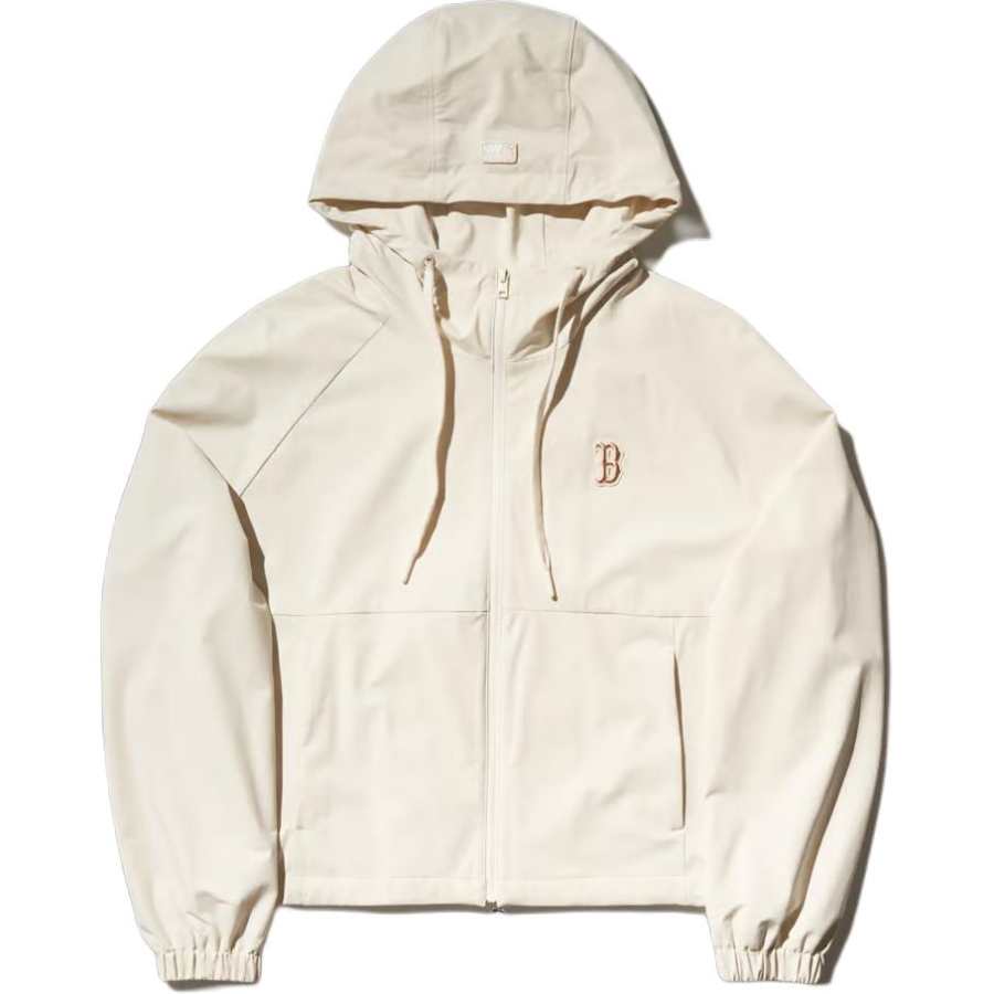 MLB Boston Red Sox Trench Coat Women's Cream