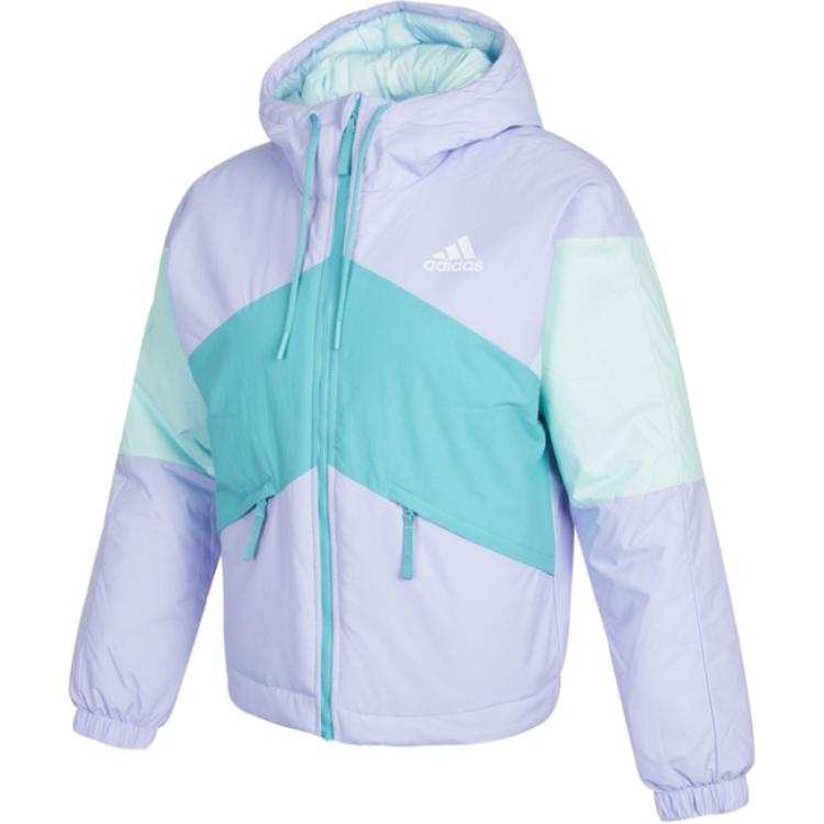 Adidas Adidas Puffer Jacket Women's Light Purple Roland/Mint Green