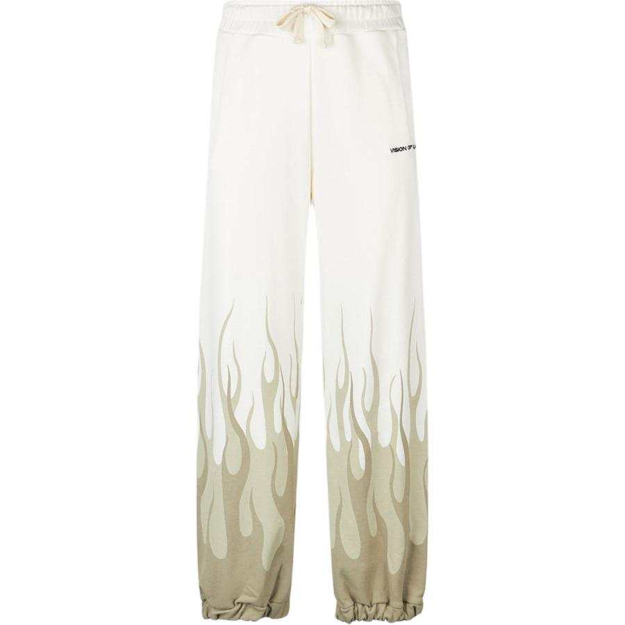 Vision Of Super flame-print drawstring trousers