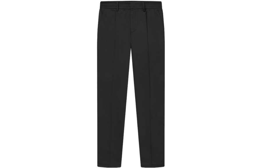 FILA MILANO Casual Pants Women's Jet Black Moderate Straight Fit Pants