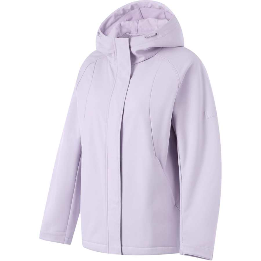 Li-Ning Li Ning Fitness Series Trench Coat Women's Sea Salt Purple