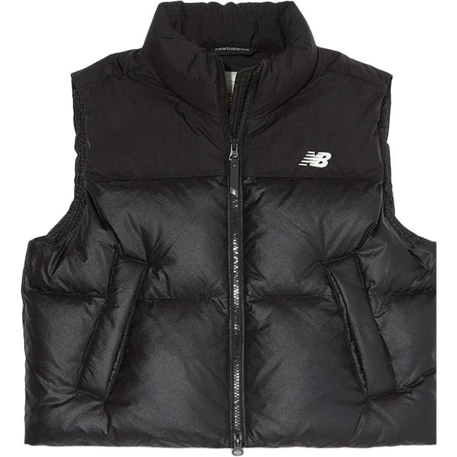 New Balance New Balance Vests Women's Black Stand Collar Moderate Other