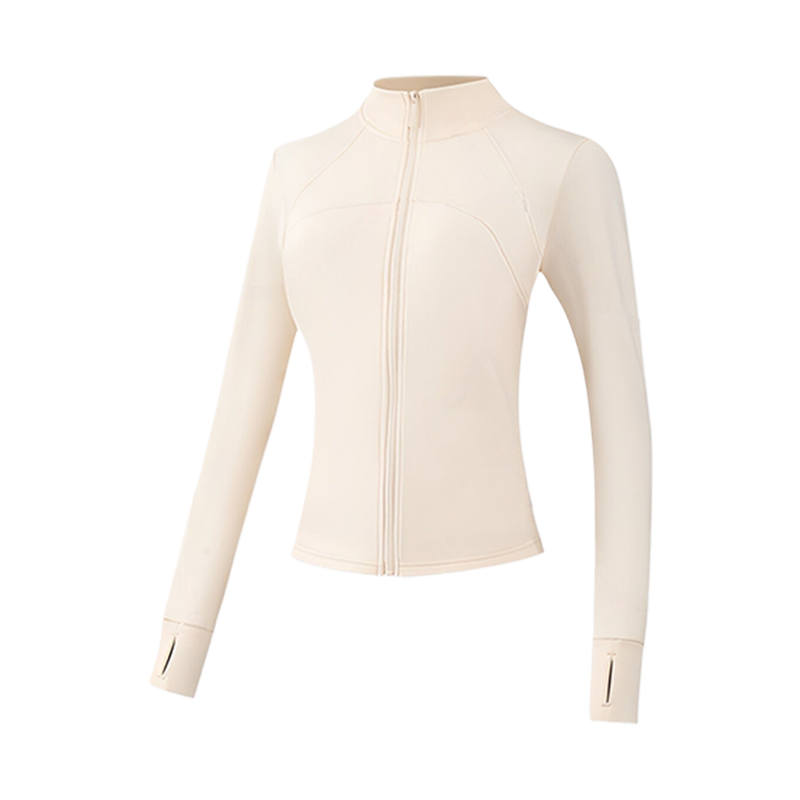 MIIOW Yoga Jackets Women's Stand Collar Moderate