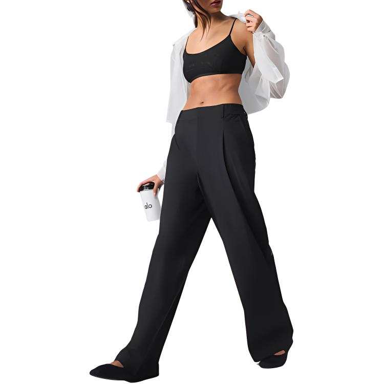Alo Yoga HIGH WAIST PURSUIT TROUSER REGULAR Casual Pants Women's