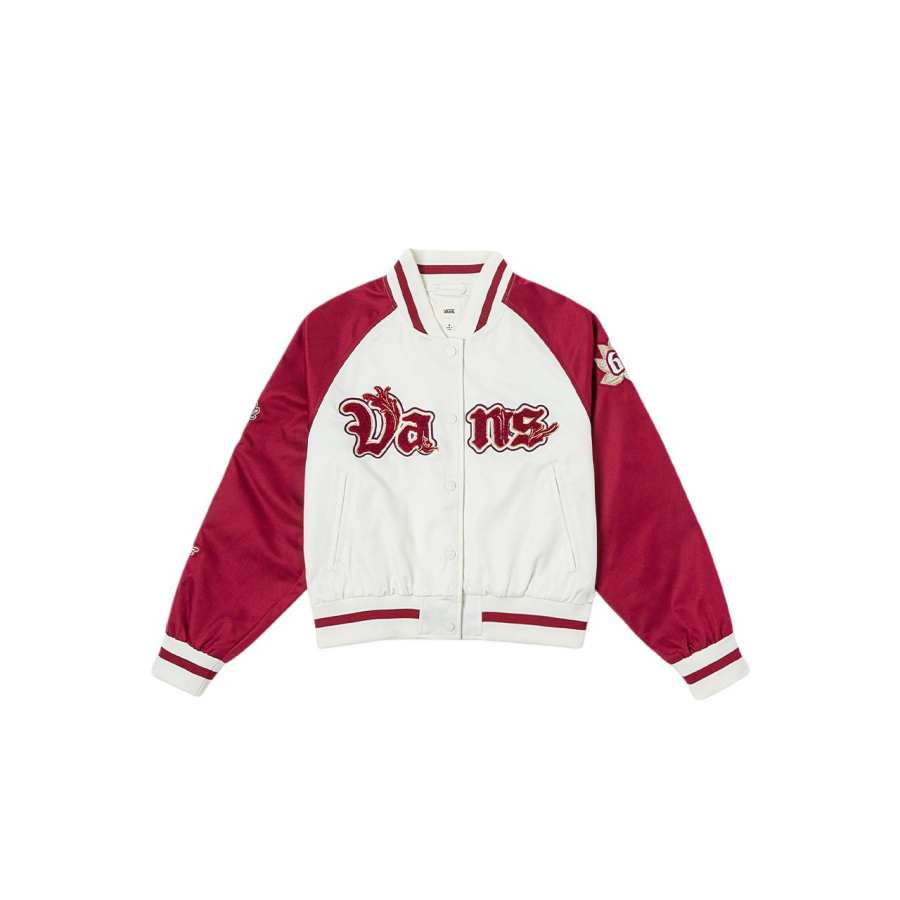 Vans Vans Baseball Jacket Women's Ecru