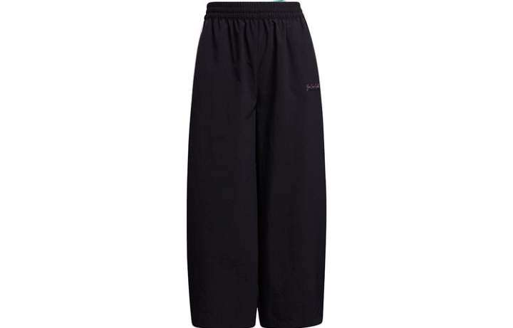 Adidas Adidas Casual Pants Women's Black Moderate Wide Leg Pants