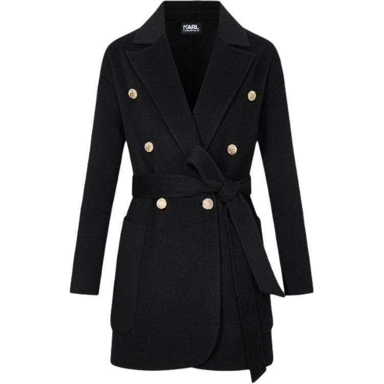 KARL LAGERFELD / Karl Lagerfeld Jeans Coat Women's Black