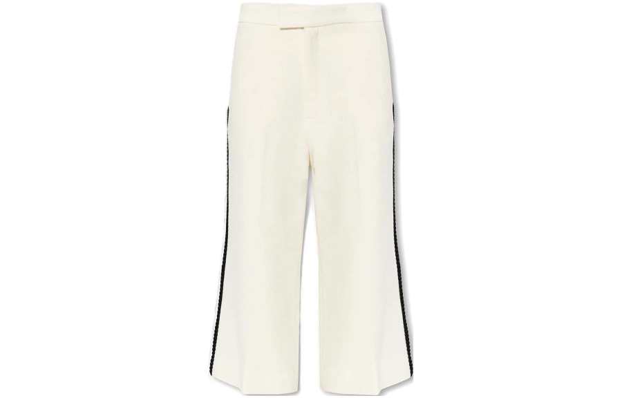 GUCCI Wide Leg Tweed Trousers