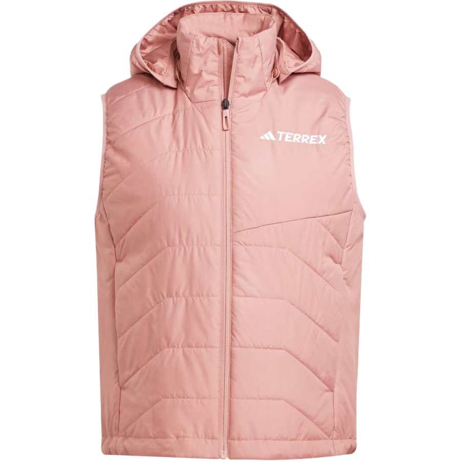Adidas Adidas Women's Terrex Multi Climawarm Insulated Hooded Vest Warm Clay