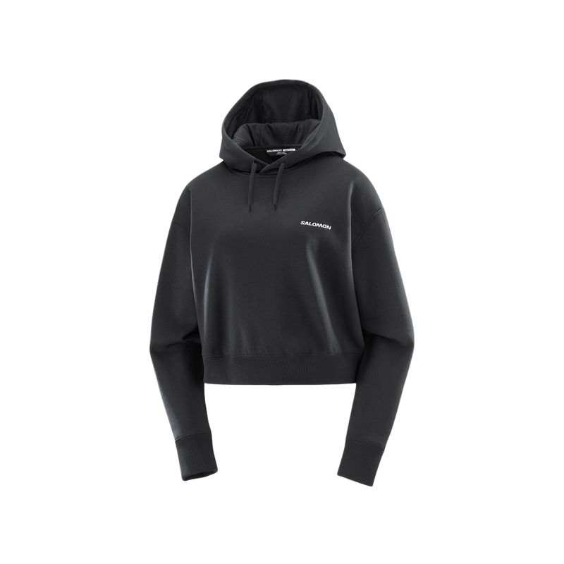 SALOMON Sweatshirt Women's Pitch Black
