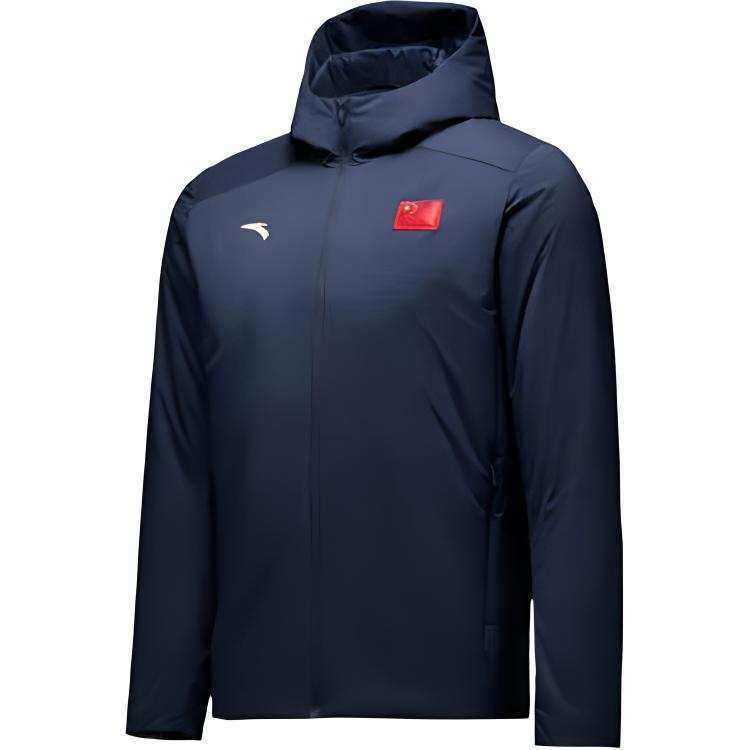 Anta Sports Life Collection Puffer Jacket Women's Midnight Blue
