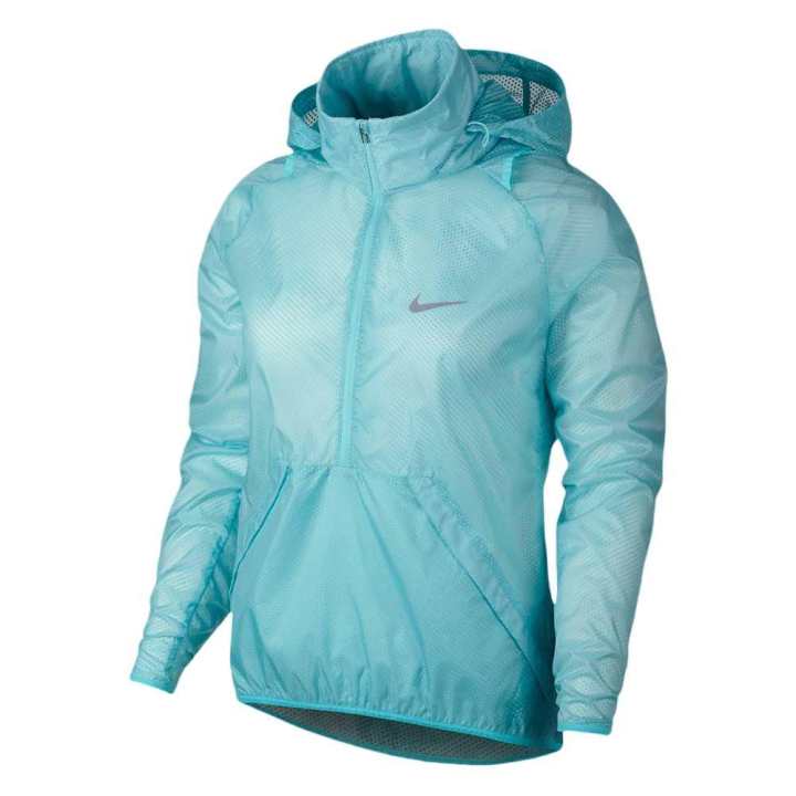 Nike Nike Waterproof And Windproof Windbreaker Jacket Women's Blue