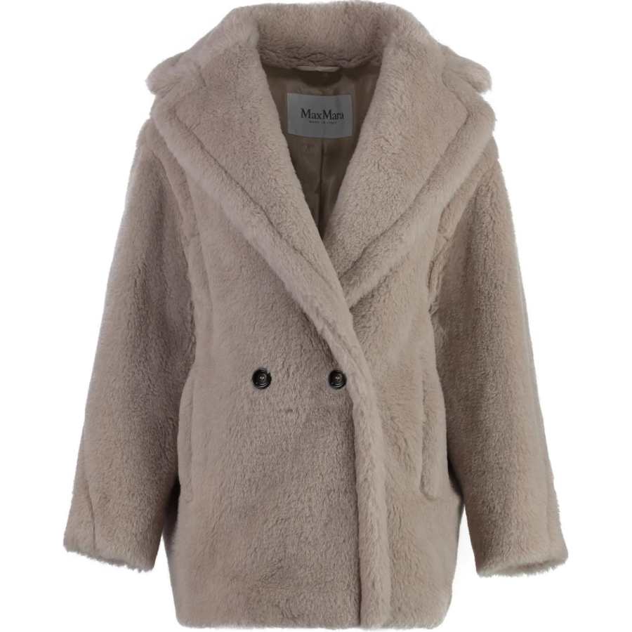 MaxMara Max Mara Olga Double Breasted Teddy Coat
