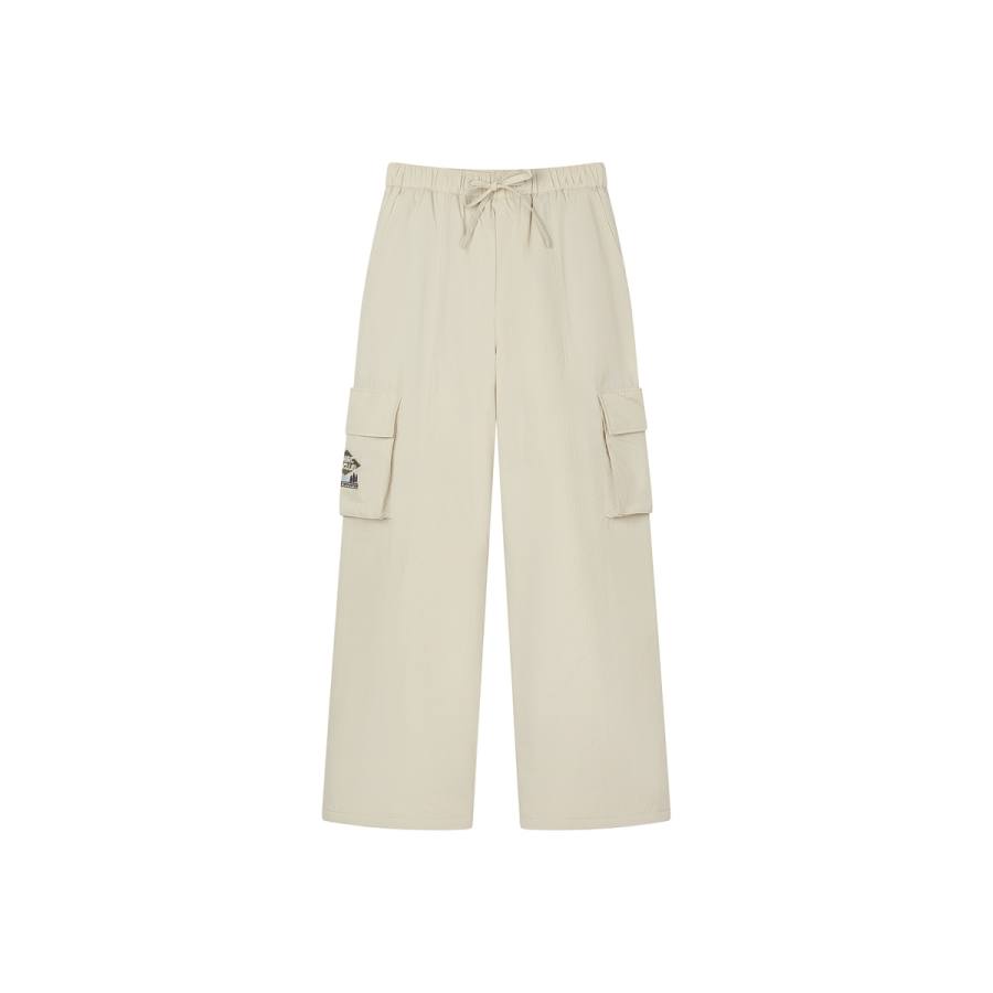 Teenie Weenie Bear Comfortable Elegance Workwear Parachute Fleece Lined Pants Casual Pants Women's