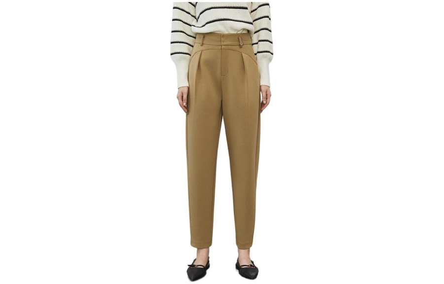 ELLE Casual Pants Women's Khaki Moderate Other
