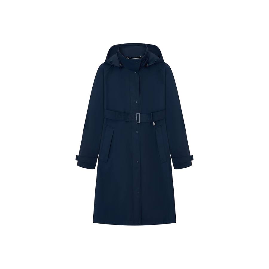 Teenie Weenie Trench Coat Women's Navy Blue