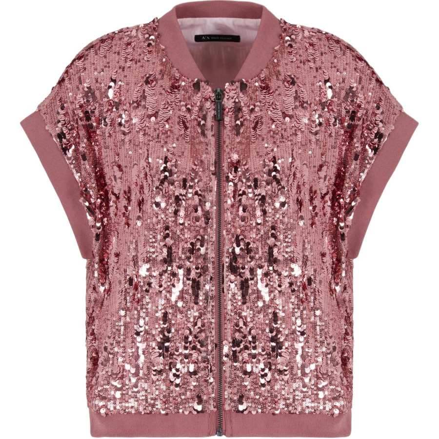 ARMANI EXCHANGE Armani Exchange sequin-embellished vest