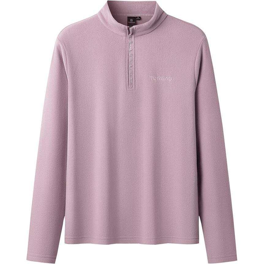 TOREAD Velvet feel Coat Women's Dusty Light Purple