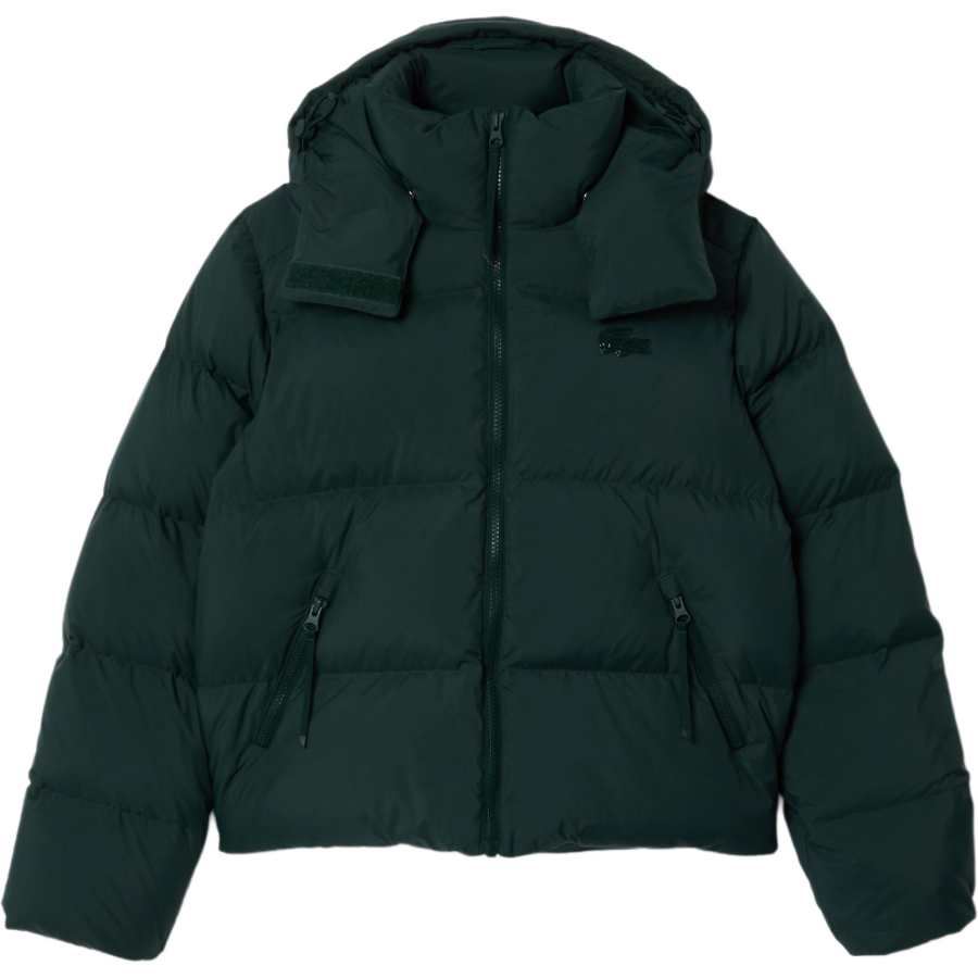 LACOSTE Puffer Jacket Women's Dark Green