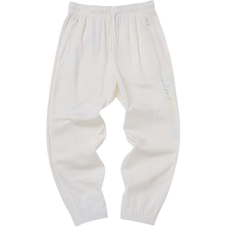 PEAK Sports Life Collection Casual Pants Women's Raw White