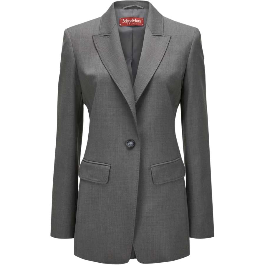 MaxMara Studio MaxMara Studio Business Suit Coat Women's Gray