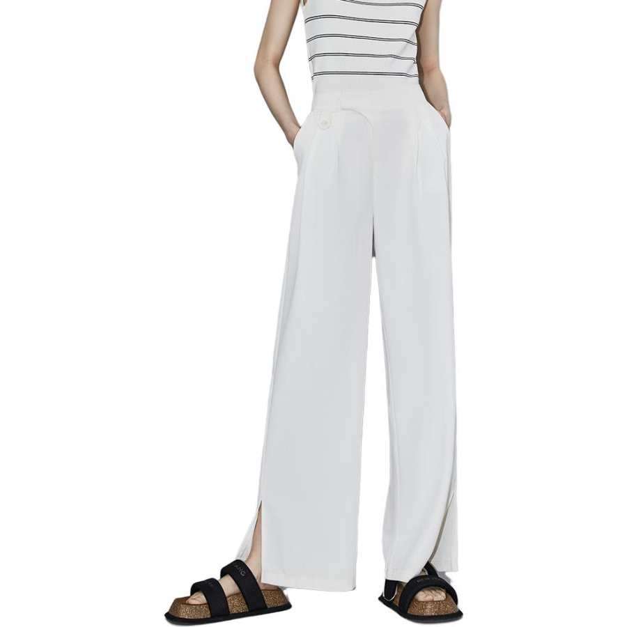 ELLE Casual Pants Women's Moderate Wide Leg Pants