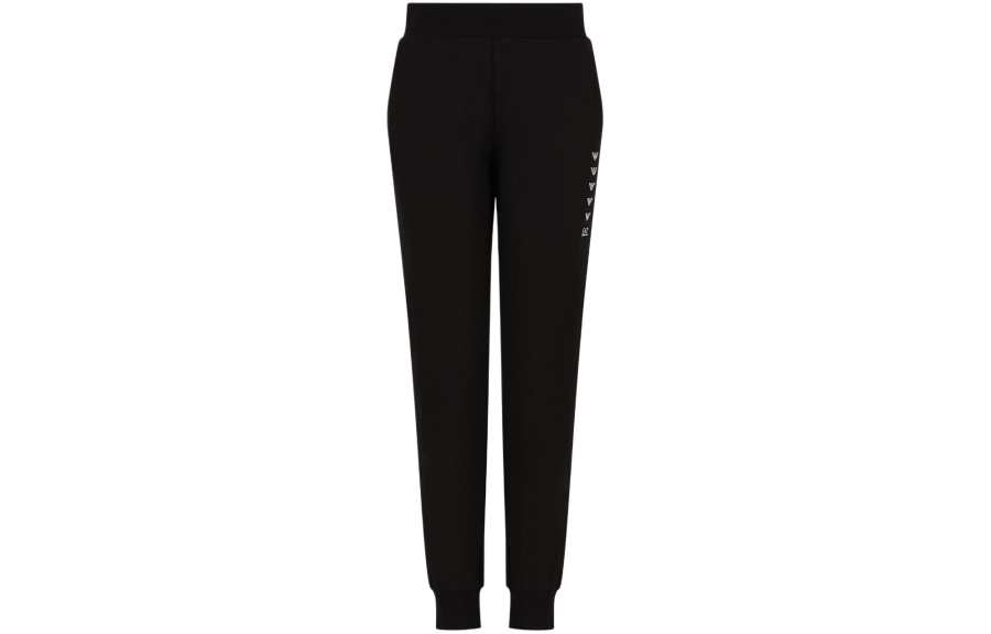 EMPORIO ARMANI EA7 SS24 Casual Pants Women's Black
