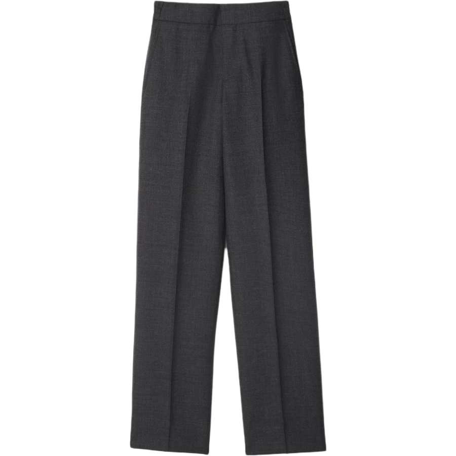Burberry FW24 Casual Pants Women's Gray