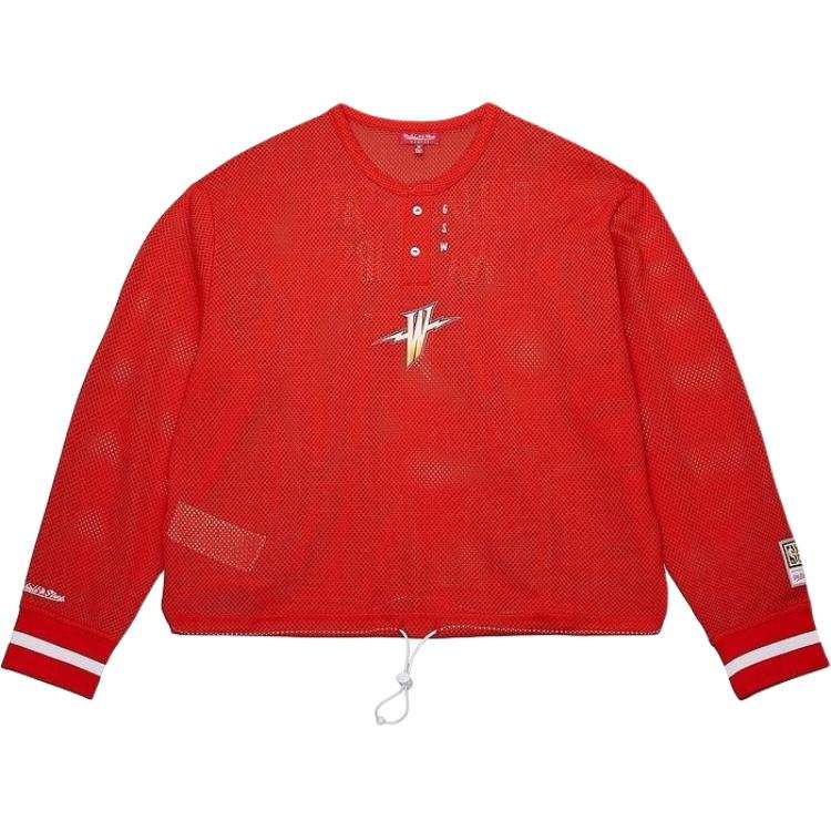 Mitchell Ness x NBA Golden State Warriors Lifestyle Sweatshirt Women's Orange