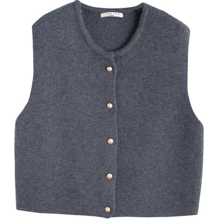 Tonlion Vest Women's Medium Heather Gray