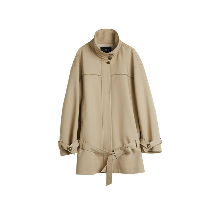 ELLE Trench Coat Women's Light Khaki