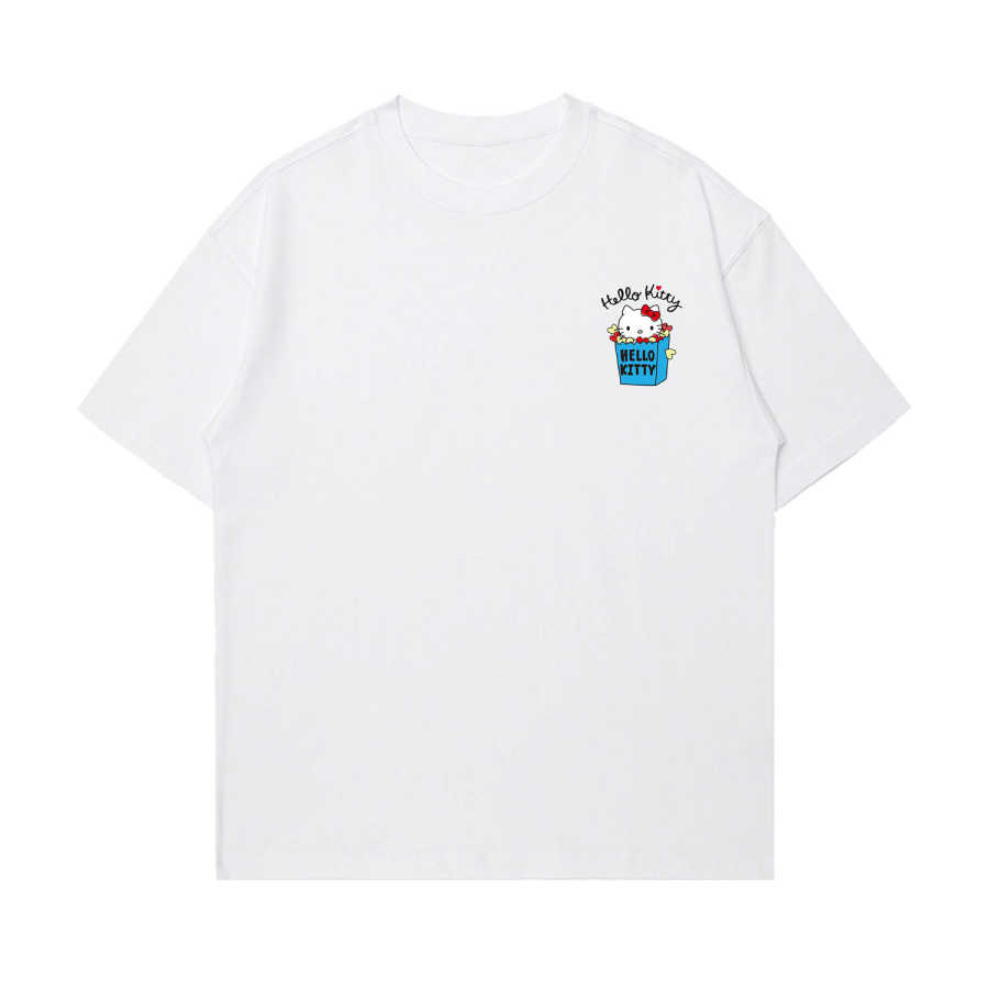 Sanrio Popcorn Sanrio x Hello Kitty Hello Kitty SS25 T Shirt Unisex