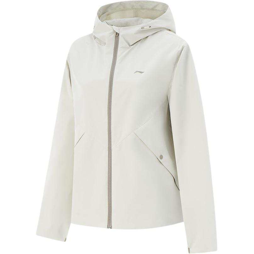 Li-Ning Li Ning Sports Commute Collection Trench Coat Women's Silver Birch Gray