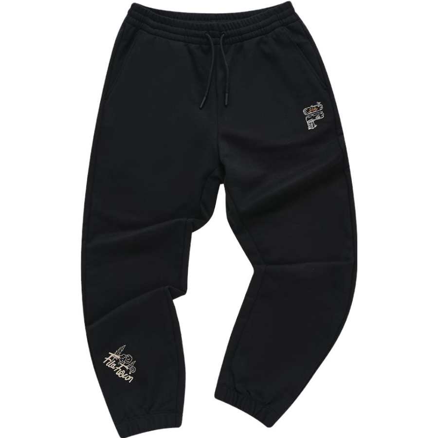 FILA FUSION SCREW LOOSE Casual Pants Women's Black
