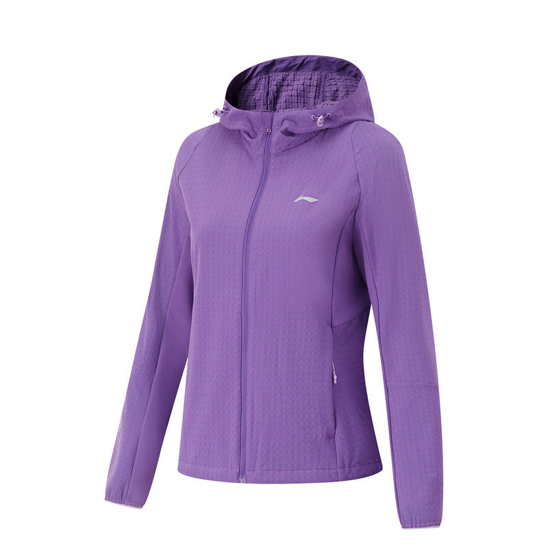 Li-Ning Li Ning Running Collection Trench Coat Women's Purple