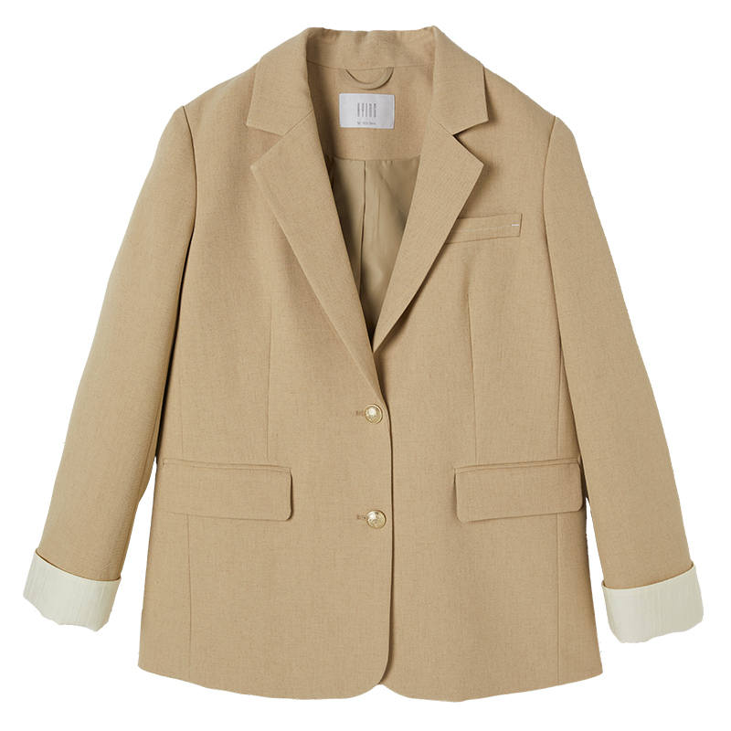 XIANGYING Business Suit Women's Yellow