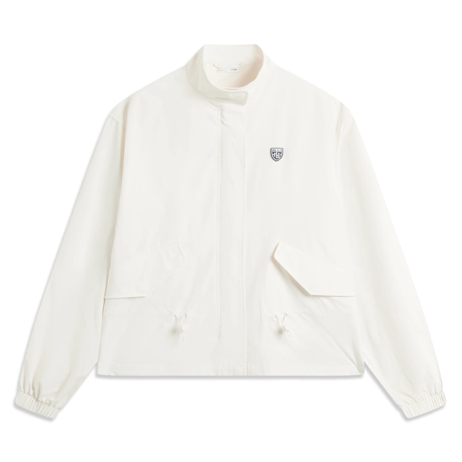 Li-Ning Li Ning Sports Trendy Collection Trench Coat Women's Ivory