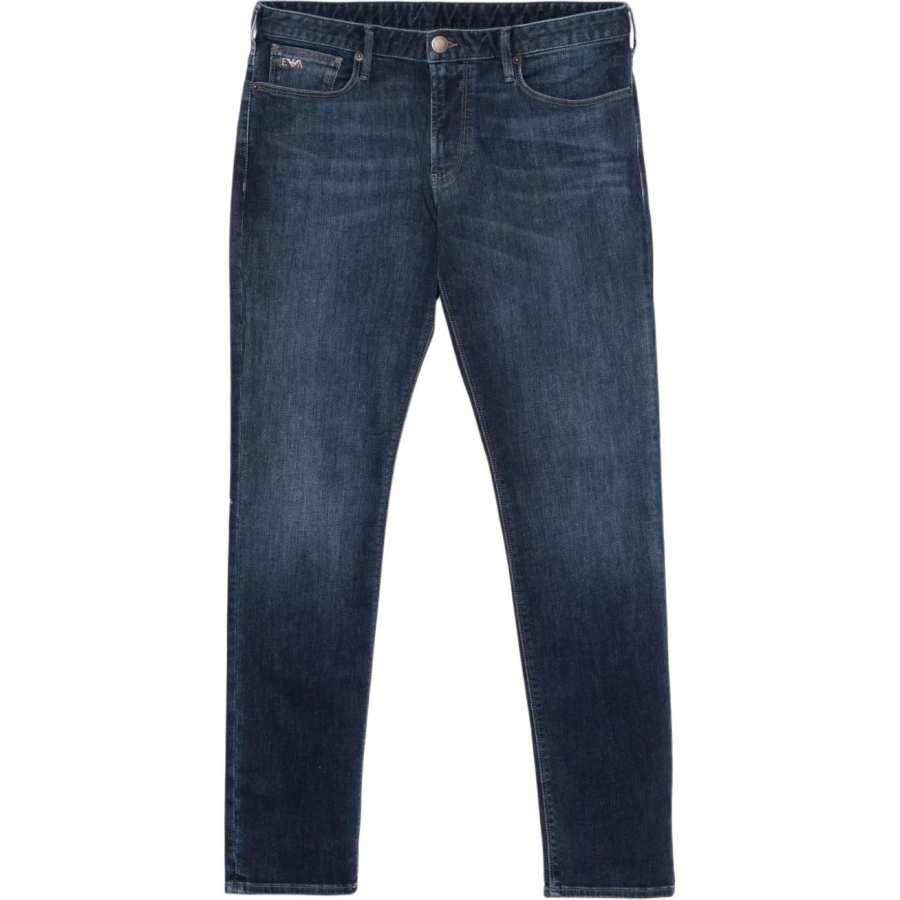 EMPORIO ARMANI Logo Plaque Skinny Jeans
