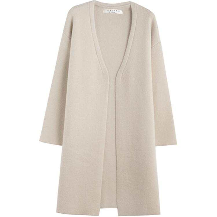 Tonlion Coat Women's Apricot Gray
