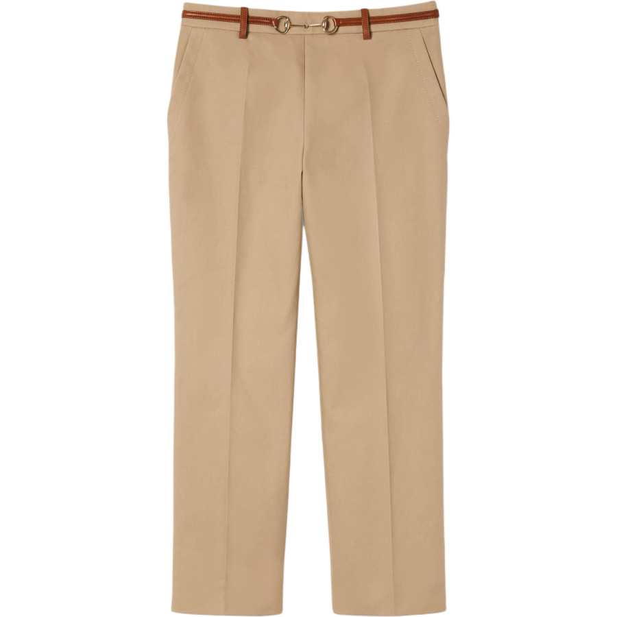 GUCCI GUCCI Horsebit Drill Pants