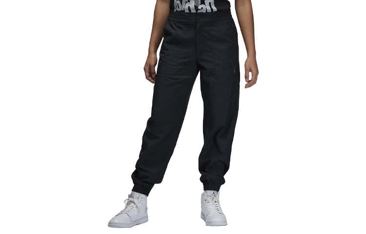 Jordan Jordan Casual Pants Women's Black Moderate Straight Fit Pants