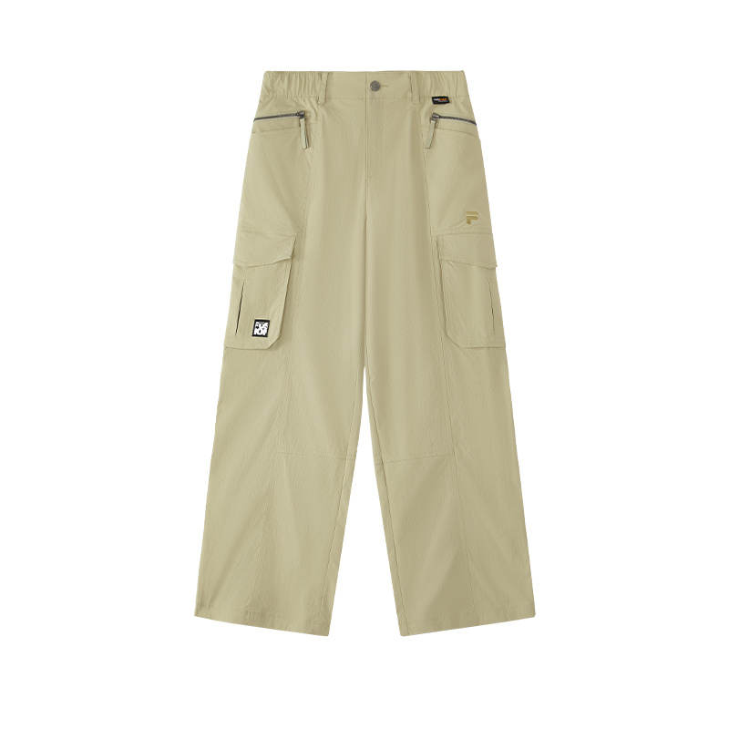 FILA FUSION China Olympic Skateboard Collection Casual Pants Women's Parrot Green