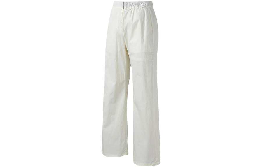 New Balance New Balance Casual Pants Women's Cream White Moderate Wide Leg Pants