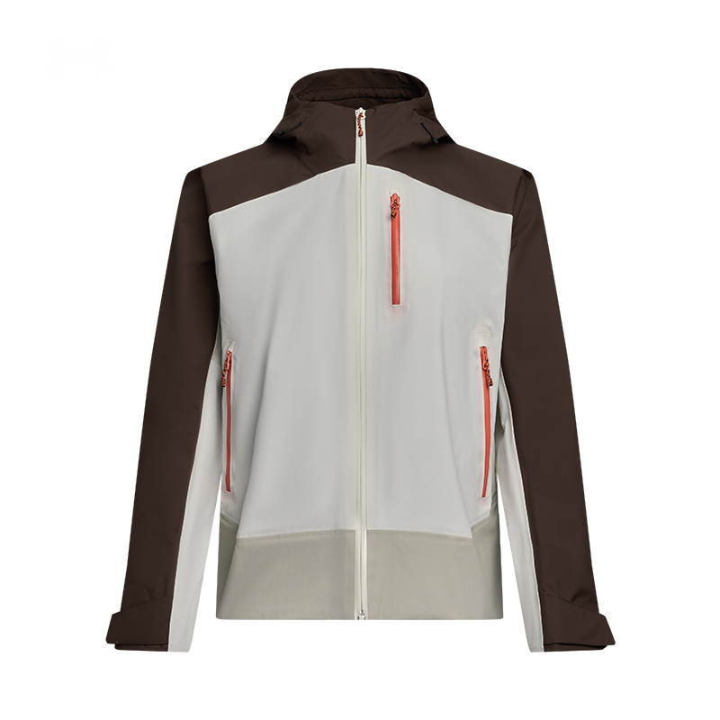 Under Armour OUTDOOR Business/Casual Waterproof And Warm Windbreaker Jacket Women's Khaki Gray