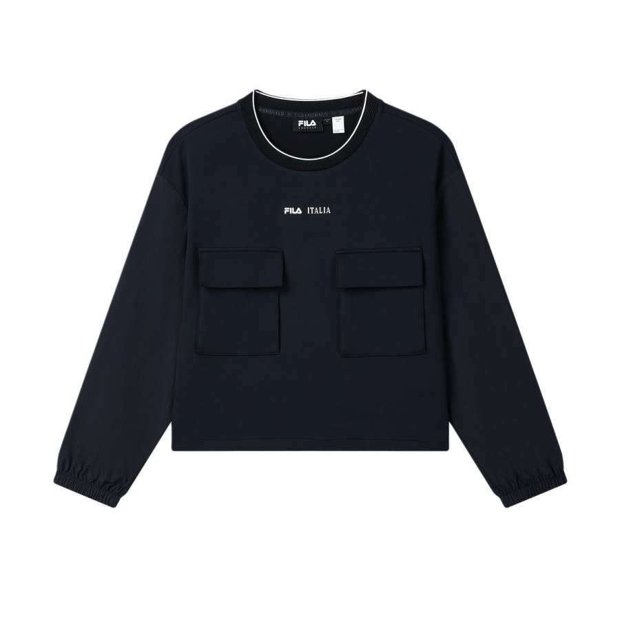 FILA Emerald Sweatshirt Women's Polar Night Blue NV